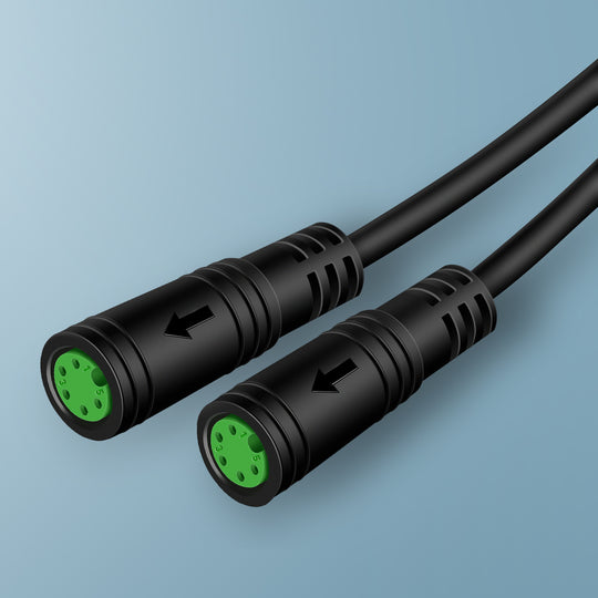 5Pin Ebike Extension Cable Male/Female for BAFANG display