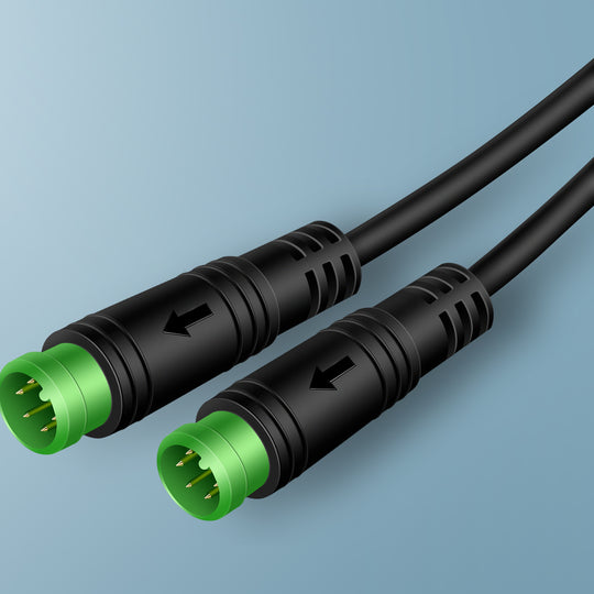 5Pin Ebike Extension Cable Male/Female for BAFANG display
