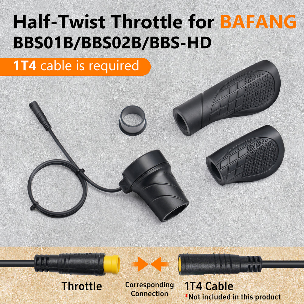 Twist Throttle Grip for Bafang 3 Pin Speed