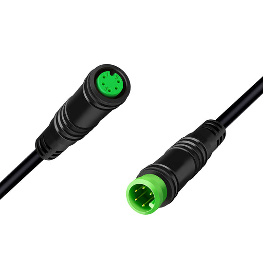 5Pin Ebike Extension Cable Male/Female for BAFANG display