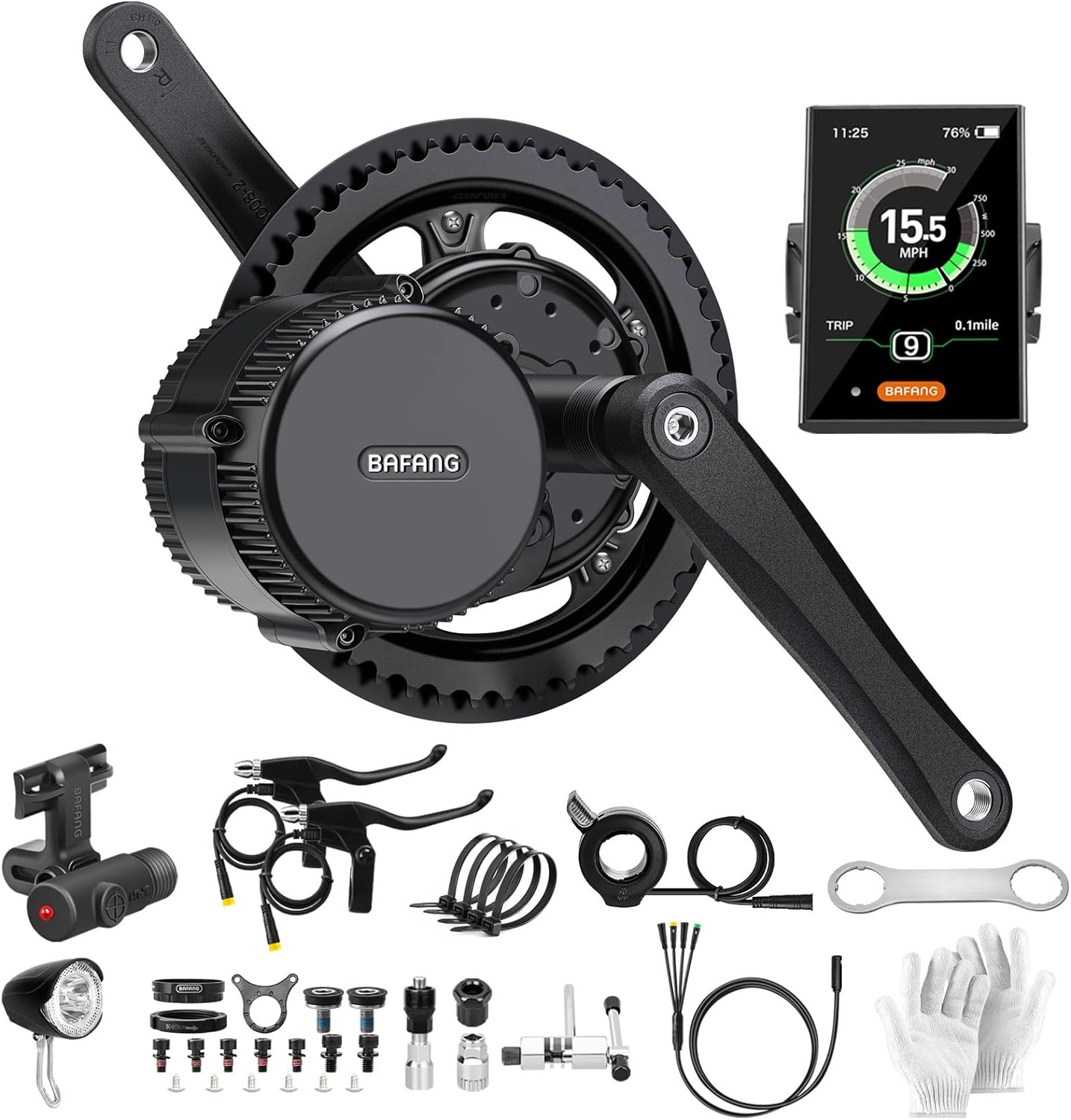 Merida Conversion Kit BAFANG- Mid Drive Ebike Conversion Kit, BBS-series Motor Kit – ZEEKPOWA