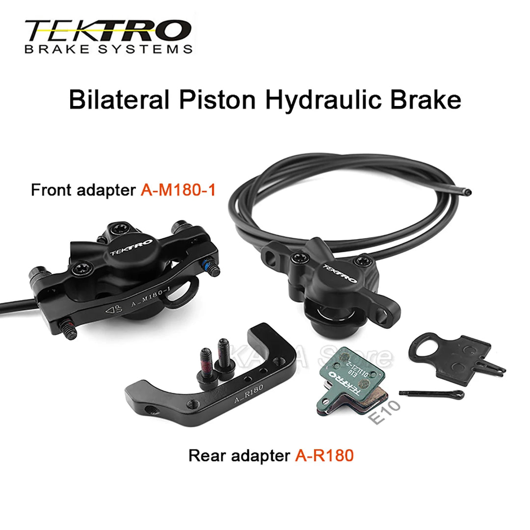 Tektro HD-E350 E-Bike Hydraulic Brakes + TR180-52 Rotor