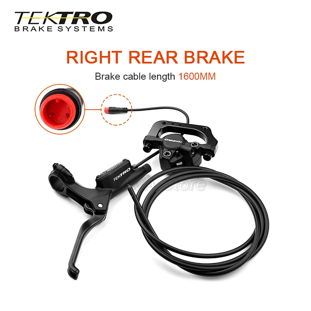 Tektro HD-E350 E-Bike Hydraulic Brakes + TR180-52 Rotor