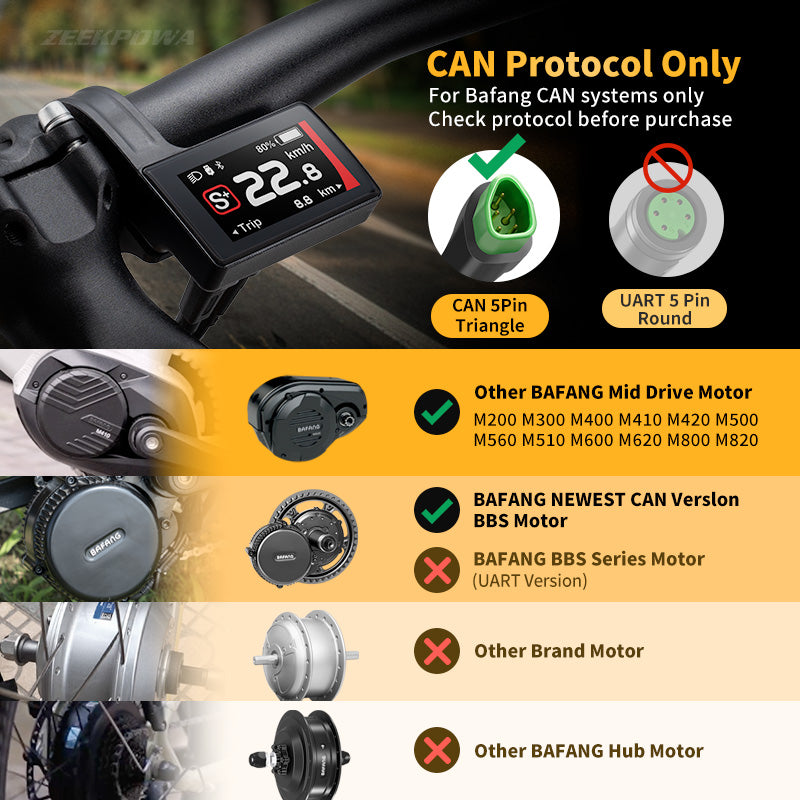 Bafang Display DP C245 CAN Protocol