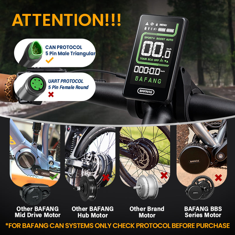 Bafang Display DP C020 CAN Protocol