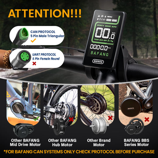 Bafang Display DP C020 CAN Protocol