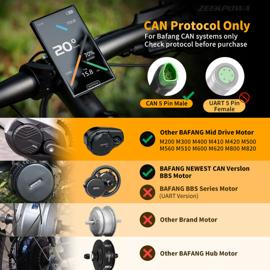 Bafang DPC010 CAN Display CN Version