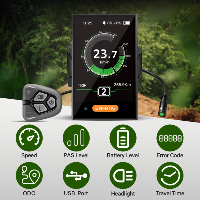 Bafang DP C18 LCD display CAN (kleur Bafang DP C18 LCD display CAN (kleur