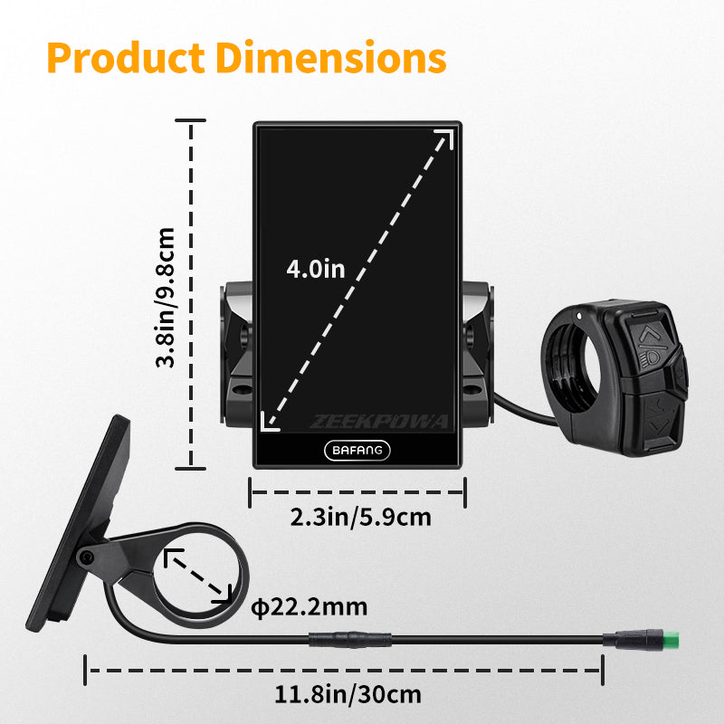 Bafang DPC010 CAN Display CN Version