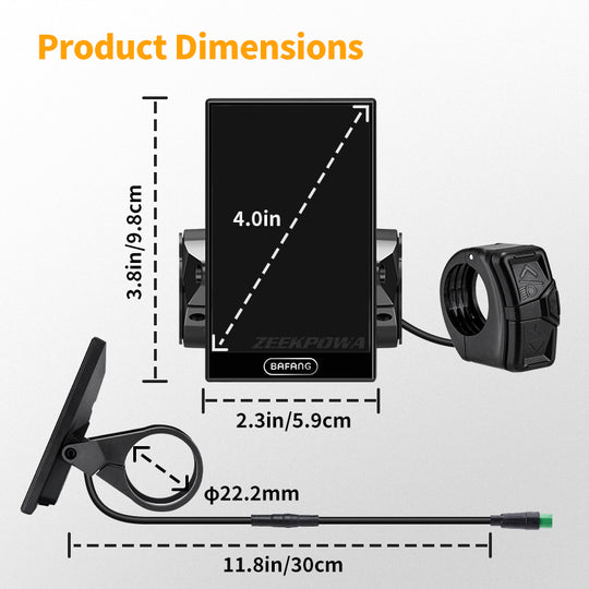 Bafang DPC010 CAN Display CN Version