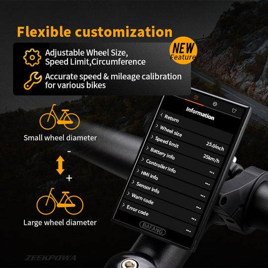 Bafang DPC010 CAN Display CN Version